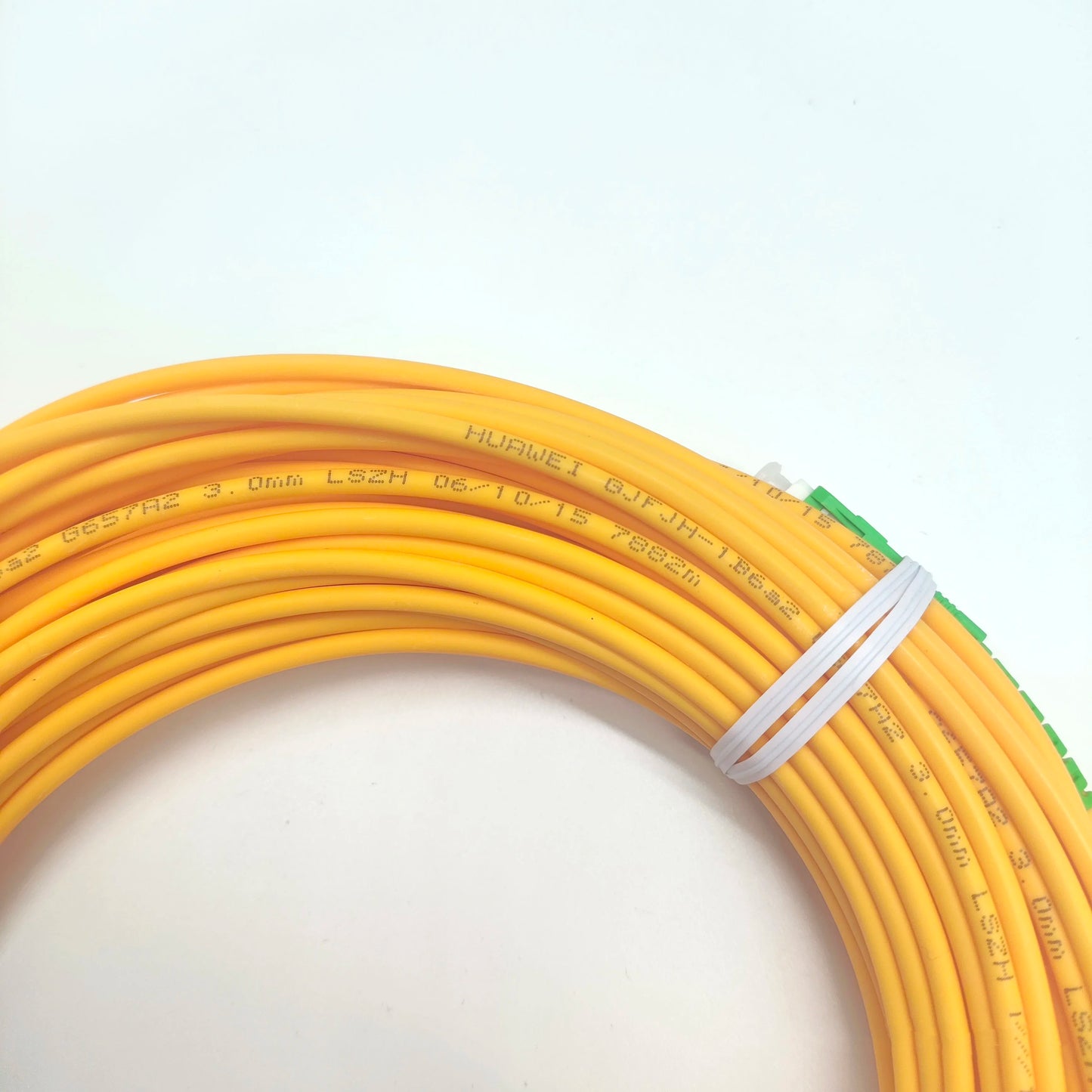 20M 30M 3.0mm Fiber Optic Patch Cord SC APC TO SC APC Slanting Octave Slanting Single mode Cable TV Special SC fiber cables