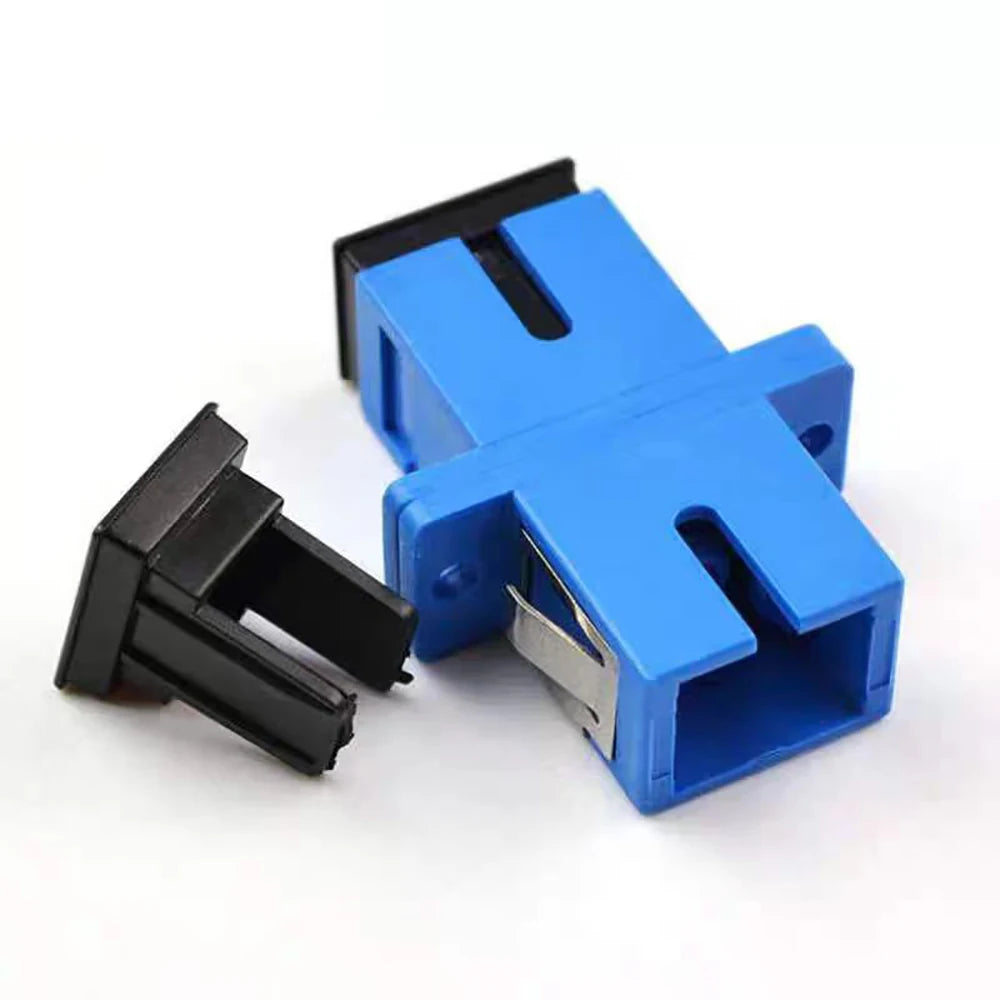 50pcs SC-APC/UPC Fiber Optic Adapter CouplerFiber Optical Simplex Mode SC-SC Fiber Flang optical fiber adaptor