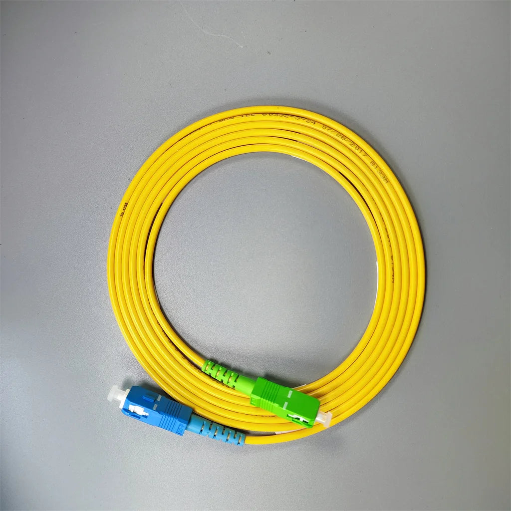 2m 3m 5m 15m  SC APC SC UPC Fibre Optical cable fiber Optic Patch Cord extension cable fibra optica optical fiber garter FTTH