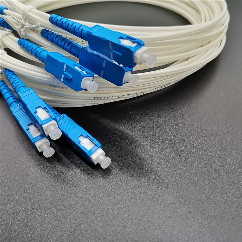 10PCS 1M 2M 3M Pre Connectorized Unifi Fiber Patch Cord SC-SC UPC  hot sale Single Mode Unifi Fiber SC-SC