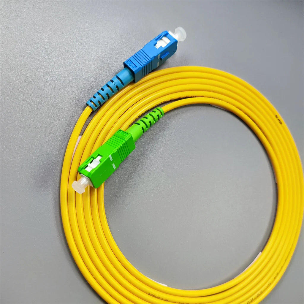 2m 3m 5m 15m  SC APC SC UPC Fibre Optical cable fiber Optic Patch Cord extension cable fibra optica optical fiber garter FTTH