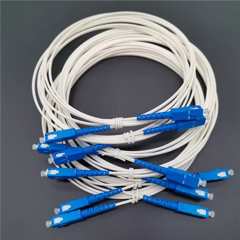 10PCS 1M 2M 3M Pre Connectorized Unifi Fiber Patch Cord SC-SC UPC  hot sale Single Mode Unifi Fiber SC-SC