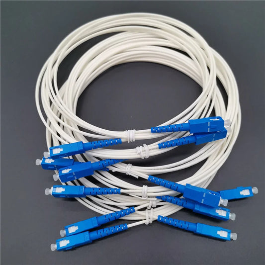 10PCS 1M 2M 3M Pre Connectorized Unifi Fiber Patch Cord SC-SC UPC  hot sale Single Mode Unifi Fiber SC-SC