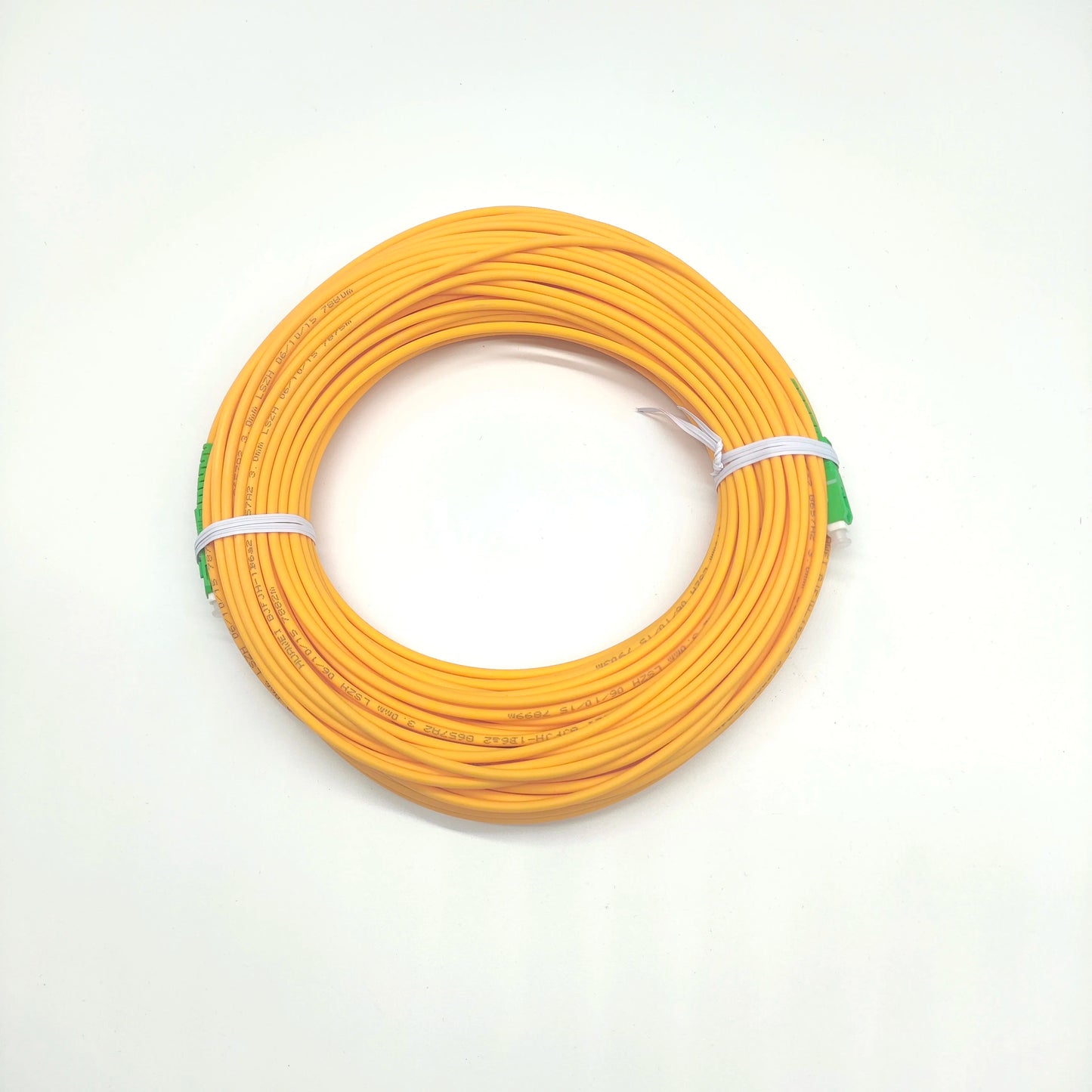 20M 30M 3.0mm Fiber Optic Patch Cord SC APC TO SC APC Slanting Octave Slanting Single mode Cable TV Special SC fiber cables