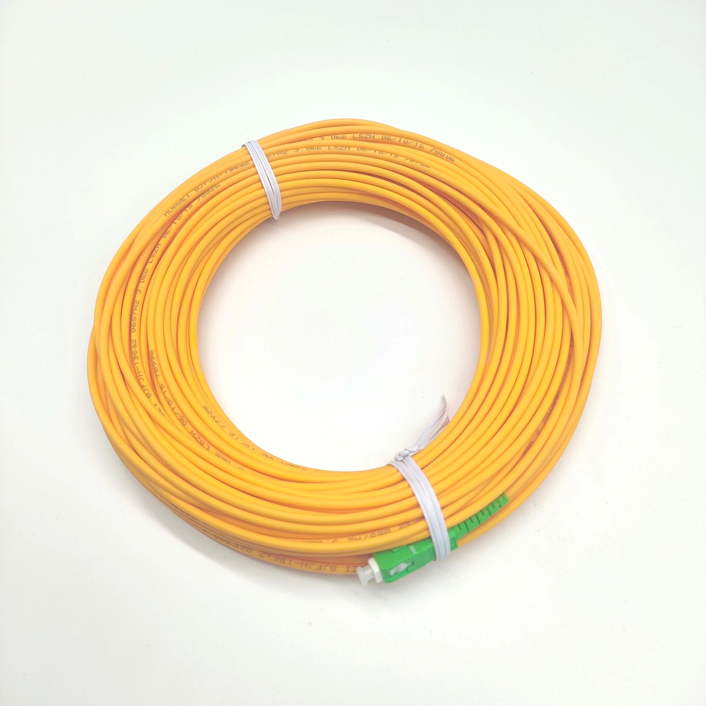 20M 30M 3.0mm Fiber Optic Patch Cord SC APC TO SC APC Slanting Octave Slanting Single mode Cable TV Special SC fiber cables